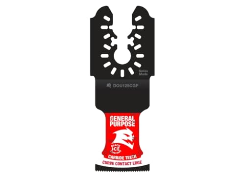 Diablo AMPED Demo Demon Universal Fit Carbide Oscillating Blade for General Purpose Cuts - 1-1/4" Cutting Width, 1-1/2" Cutting Depth, 3-Pack - DOU125CGP3