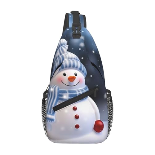 Bolso Bandolera Cruzada Deportiva Unisex Negro miniatura 1