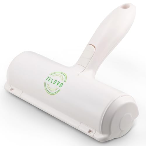 Pet Hair Remover for Furniture – Reusable Lint Roller and Pet Hair Removal Tool for Couch, Carpet, Bedding, Clothes, Car Seats – Multi-Surface Roller for Dog and Cat Fur - Image 6