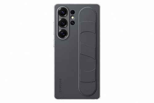 Samsung Standing Grip Smartphone Case EF-GS938 für Galaxy S25 Ultra, Handy-Hülle, Fingerhalterung, Schlankes Design, Schwarz