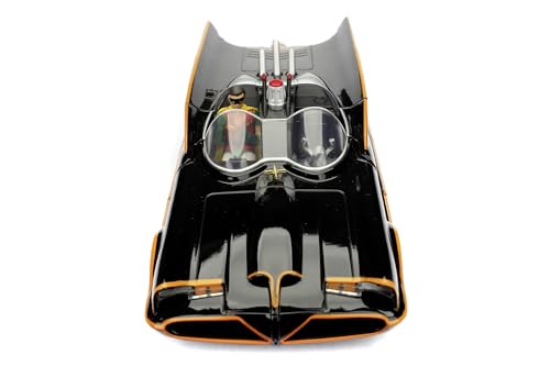 Jada Toys Batman Batmobile clásico 1966 1:24 escala metal miniatura 2