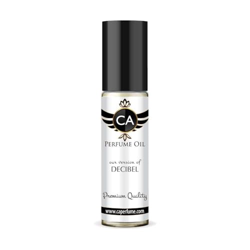 CA Perfume Impression of Decibel for Men Fragrance Oil Amber Spicy Scent Long Lasting Cologne for Men Travel Size TSA Ready Mini Parfum Body Oil Roll-on 0.33 Fl Oz 10ml