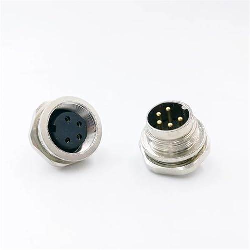 Connecteur M16 bride femelle 2 broches isolant contre les pannes de signal