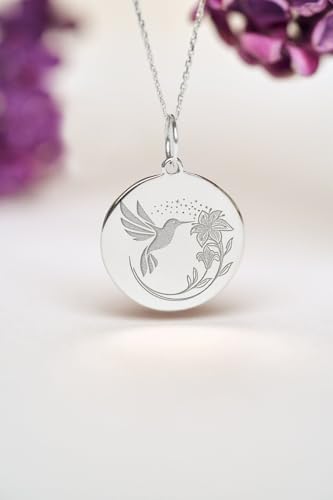 Collier colibri argenté pour sublimer vos tenues d'été - 2