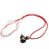 WCOCOW 2 collares con colgante de calabaza Wu Lou/Feng Shui, collar de piedra natural, collar de obsidiana negra, mantra de seis caracteres, collar talismán para máxima riqueza, buena fortuna