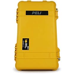 Maletas Pelican España PELI 1510 Maleta trolley para equipaje de mano - estanca y robusta - para equipos fotográficos, IP67 impermeable al polvo, 27L de capacidad, hecha en Alemania, sin espuma, color amarillo