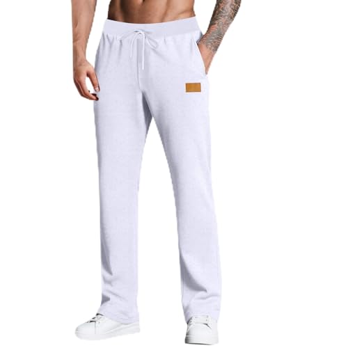 Pantalones de chándal para hombre, piernas largas, pantalones deportivos para hombre, elásticos, cómodos, para correr, pantalones de jogging con cordón, elásticos, pantalones de chándal atléticos 2026