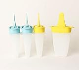 tupperware eiskristall  TW TUPPERWARE Lollitups Eisformen Kinder Eislutscher 2X Türkis + 2X Limette D178