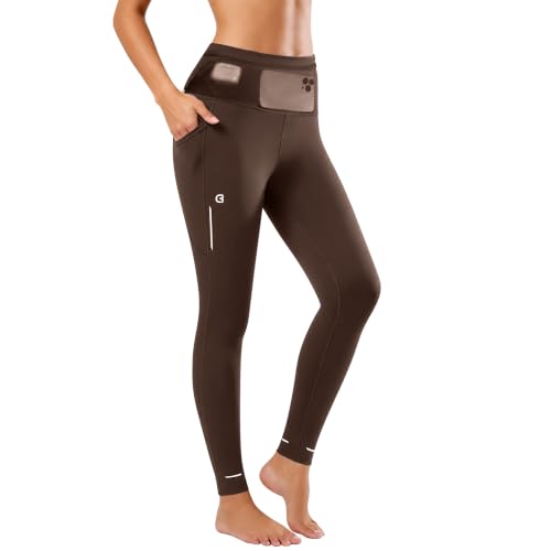 Image of Running Leggings for Women High Waisted Compression Pants for Yoga Workout