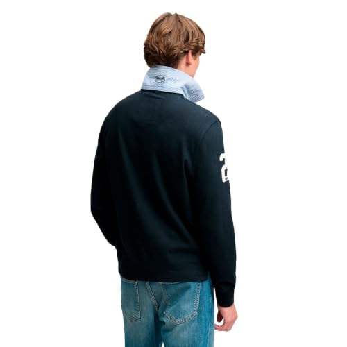 Polo manches longues double emblem Superdry - vue 3
