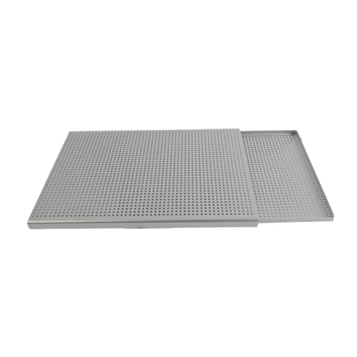 Sharplace Plaque à pâtisserie feuilletée, plaque à pâtisserie, antiadhésive perforée multifonction, moule à pour gâteaux et pains, Épaisseur 2 Mm