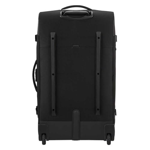 Samsonite Roader - Bolsa de Viaje L con Ruedas, 79 cm, 112 L, Negro (Deep Black)