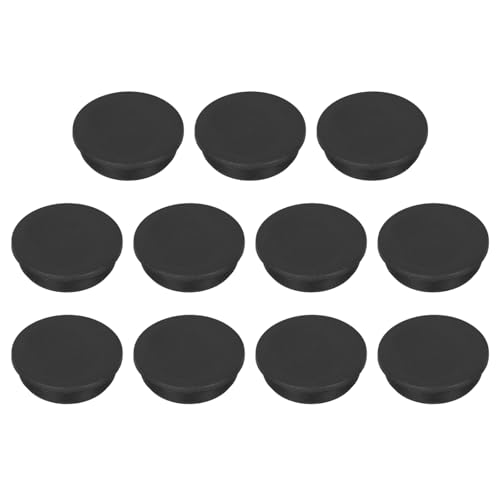 Image of MECCANIXITY 11pcs T-Shaped Silicone Plugs 51.3mm 2 Inch Dia Snap in Plug Hole Seal Cover Round Rubber Stopper for Kitchen Rubber Bulkheads Waterproof Sealing Plugs Black