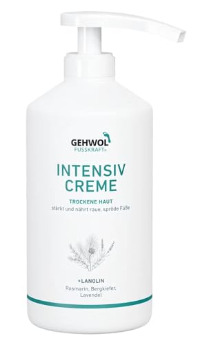Gehwol Fusskraft Blau Fußcreme Für Trockene Raue Haut 500 ml