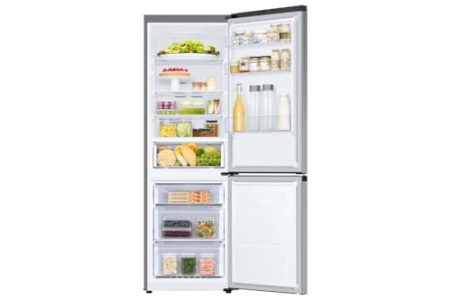 Samsung Series 6 Smart Combi Fridge Freezer, Features SpaceMax and AI Energy Technology, Metal Graphite, Model:RB34C600DSA/EU - Image 4
