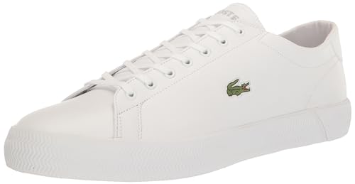 Lacoste Tênis masculino Gripshot, Branco/branco 1, 9