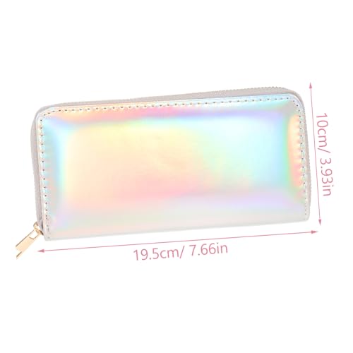 Sparking Sequins Rfid Wallet for Women Crossbody Purse Zippered Coin Pouch Long Clutch Bag Compact Money Purse2