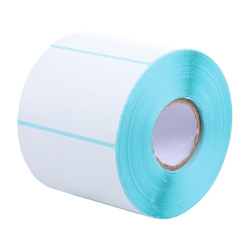 Étiquettes adhésives thermiques WOONEKY blanches rectangulaires pour imprimante et étiquetage