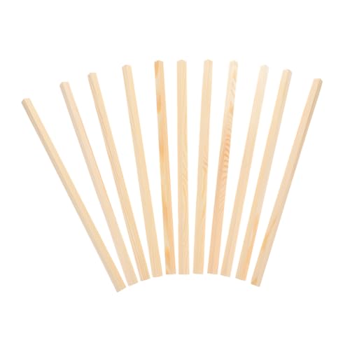 ULTECHNOVO 10pcs Wood Edge Pressing Trim for Window Screen Decorative Wooden Molding Trim