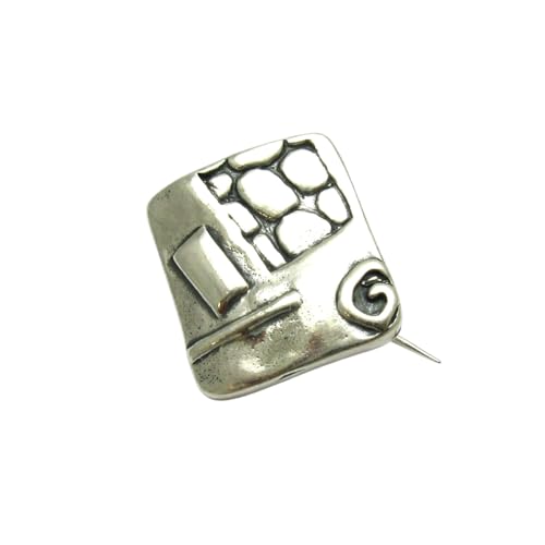 Broche en argent massif 925 Empress bijou de haute qualité