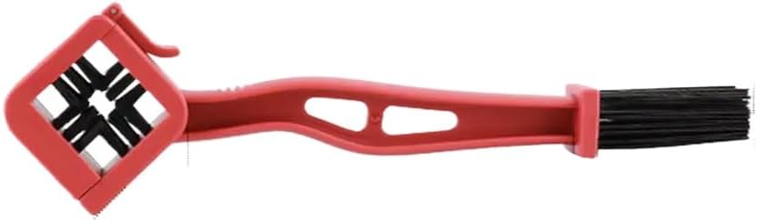 Plastic Motorcycle Chain Brush Cleaner Bicycle Moto Scrubber Tool Road Care Maintenance Kit Compatible with Automotive Motorcycle Parts Garden Tool Parts for Part Number 8K1927225B(Blue)