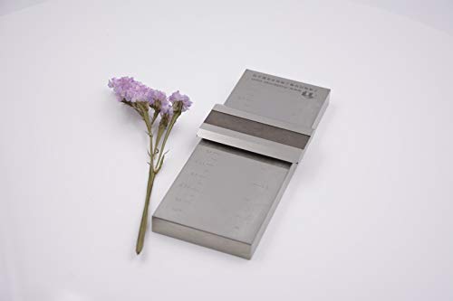 MeterTo Grind Gauges QXD-50WC Fineness Meter Grindometer, Wide Channel 0-50um, Groove: 25.4mm