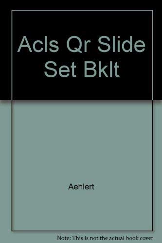 Amazon | Acls Qr Slide Set Bklt | Aehlert | Emergency Medical Services