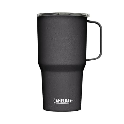 CamelBak Caneca Horizon High, aço inoxidável isolado, 700 ml, preta
