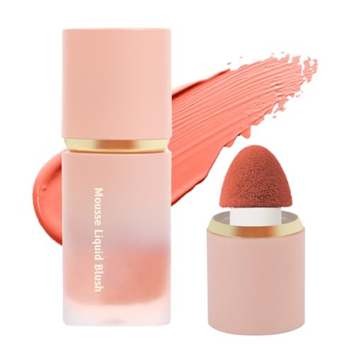 LOPHE Tinte de rubor en crema suave, rubor en crema de aspecto natural, larga duración de alto pigmento para mejillas (#02)