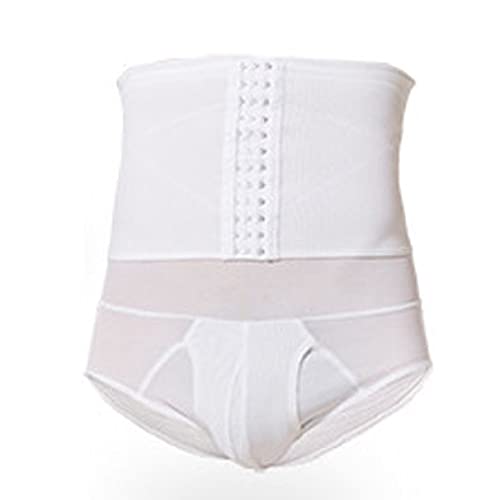 Pantalones cortos moldeadores para hombre con control de barriga y ganchillo