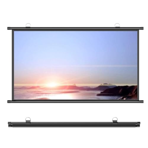 Pantalla Manual Portátil 72 Pulgadas 4:3 para Proyector