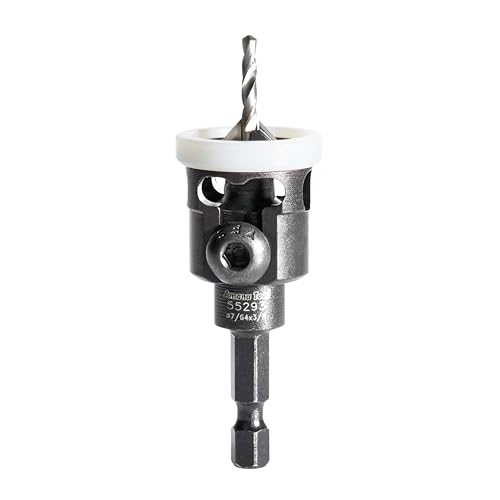 Fraise conique 82° Amana Tool 3/8 x 7/64 x 1/4 queue cylindrique