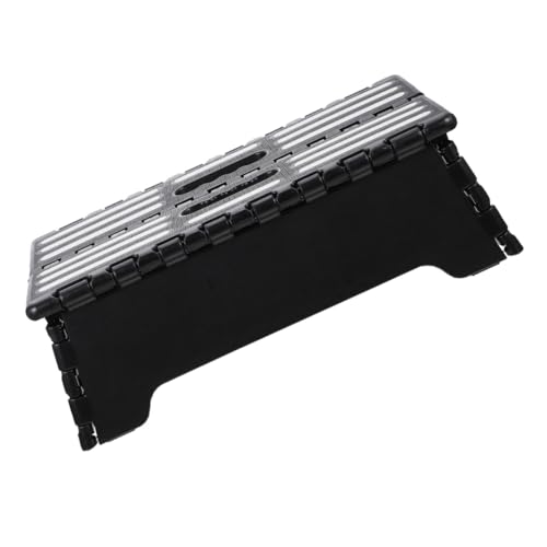 iplusmile Escalera Antideslizante Plegable De Plástico para Personas Mayores Taburete Portátil para Uso Interiores y Exteriores Escalón Auxiliar