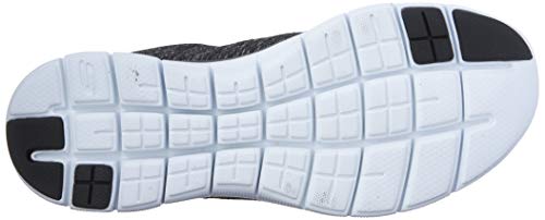 Skechers Sport Women's Flex Appeal 2.0 Fashion Sneaker, Black/White Multi, 8 M Us #TOP3