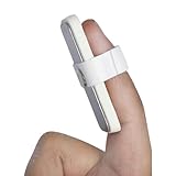 2activelife Mallet Finger Splint Brace – Silver Adjustable Finger Immobilizer for Mallet Finger, Trigger Finger, DIP Joint Injury & Fracture – Universal Size Support (1 Unit)