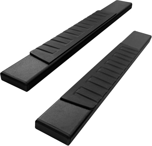 CLIMWA Running Boards Compatible with 2009-2018 Dodge Ram 1500 (incl. 2019-2024 Classic), 2010-2024 2500 & 3500 Regular Cab/Standard/Single Cab 6 Inch Side Steps Nerf Bars Step Rails Black