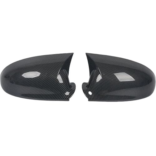 Housses rétroviseurs latéraux carbone brillant pour VW et Seat Alhambra 2009 2010 de haute qualité
