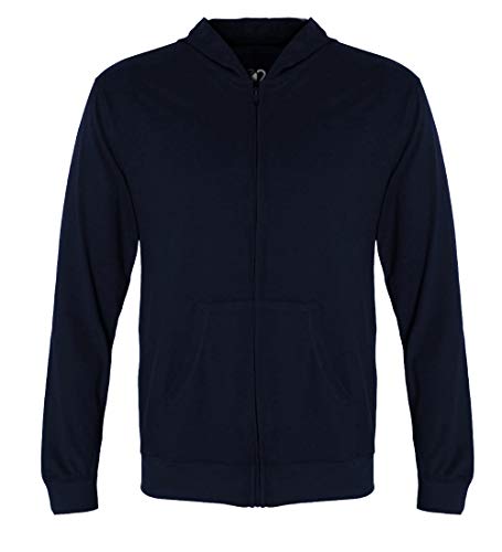 EXIT 26 Men's Premium Ultra Soft Sueded Zip Hoodie for Men