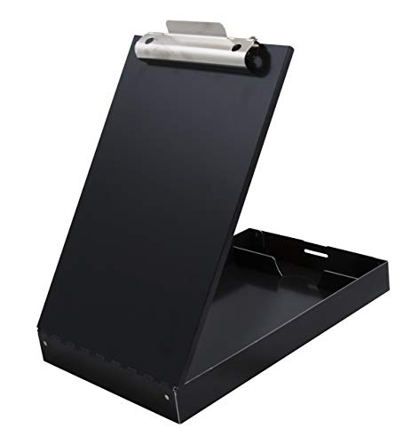 Saunders Redi-Rite Recycled Aluminum Storage Clipboard - Black - Letter Size (11018) Saunders Redi-Rite Recycled Aluminum Storage Clipboard - Black - Letter Size (11018)