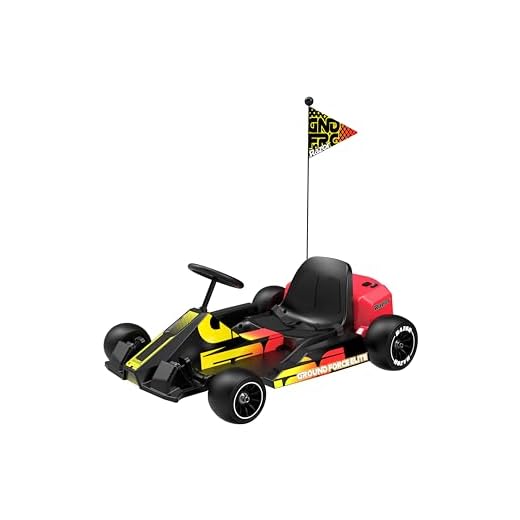 Razor Ground Force Elite - Electric Go-Kart for Ages 13+, Up to 14 MPH, Up to 40 Minutes of Continuous Use, 350-watt Hub-Driven Motor, Forward/Reverse Drive Switch, 36V Rechargeable Battery