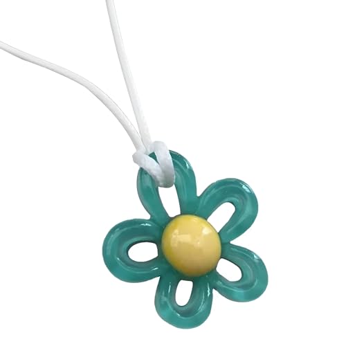 Collier ras du cou fleur argent 925 anti-ternissement pour femme