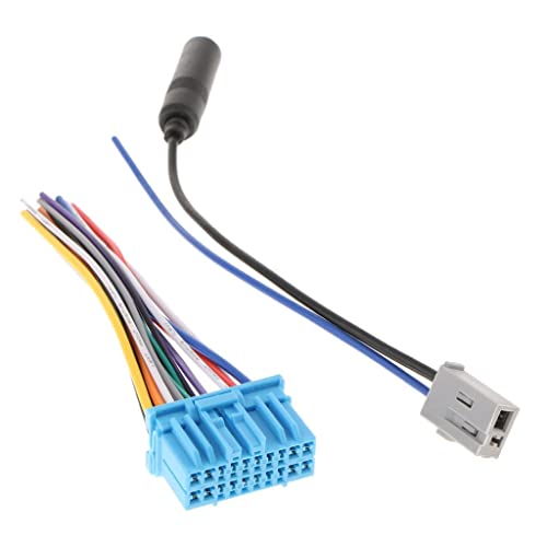 Image of MYADDICTION Car Stereo Radio ISO Wire Harness Adapter Connector | Durable Plug & Play OEM Quality Wiring Kit | For Car Audio Systems