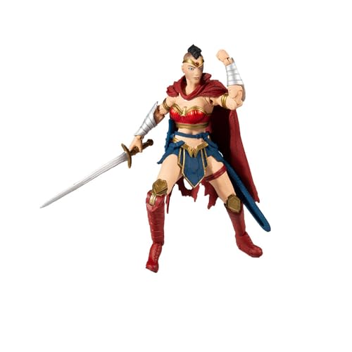 DC McFarlane Boneco Wonder Woman, Multicor