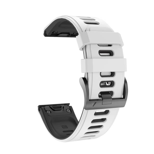Bracelet silicone 22mm pour Garmin Fenix 6 et Forerunner 945 idéal pour le trail et le running