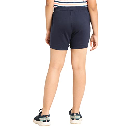 Real Basics Premium Regular Fit Printed Cotton Shorts for Girls (Pack of 3)