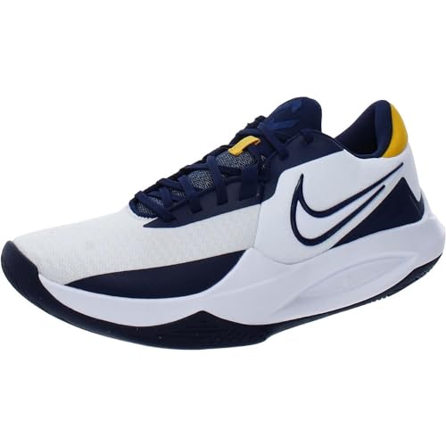 Nike Mens Precision VI Fitness Gym Basketball Shoes White 11 Medium (D)