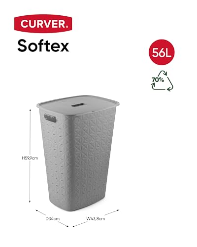 Curver Portabiancheria Softex Tortora - 6