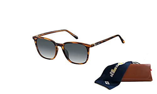 Fossil Fos3091/s Rectangle Sunglasses for Men +BUNDLE with ACCESSORY EYEWEAR KIT3