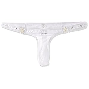 Look Me – Stripper String Openspirit – Kleur: wit – Maat: XL, 1 stuk