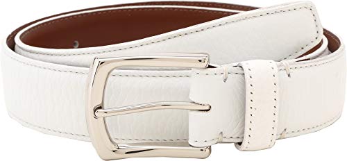 Torino Leather Co. 35MM Burnished Tumbled White 34
